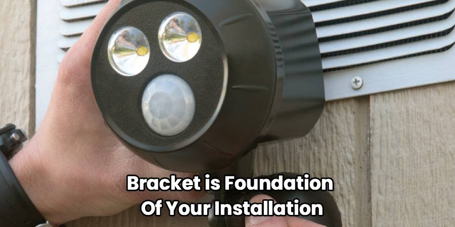 Bracket is Foundation 
Of Your Installation