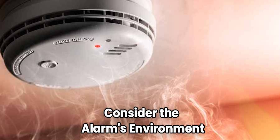 Consider the 
Alarm's Environment