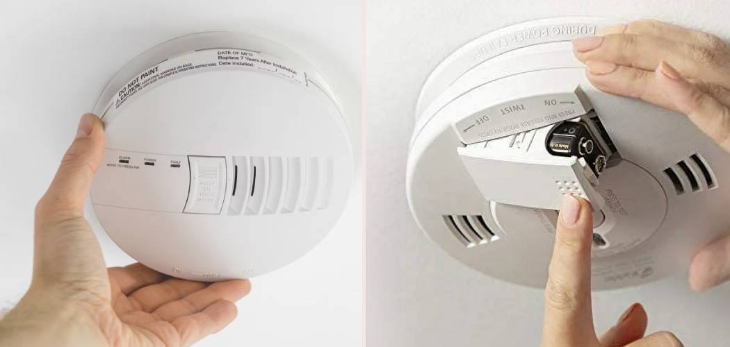 How To Change Battery In Smoke Alarm Kidde