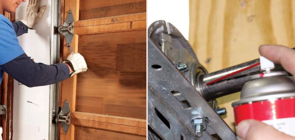 How To Fix Squeaking Garage Door