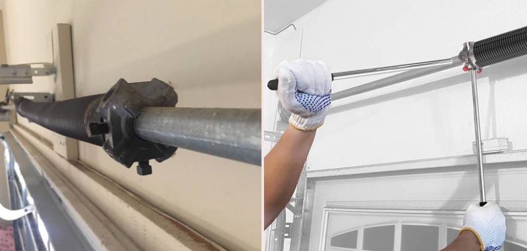 How To Install Garage Door Tension Springs