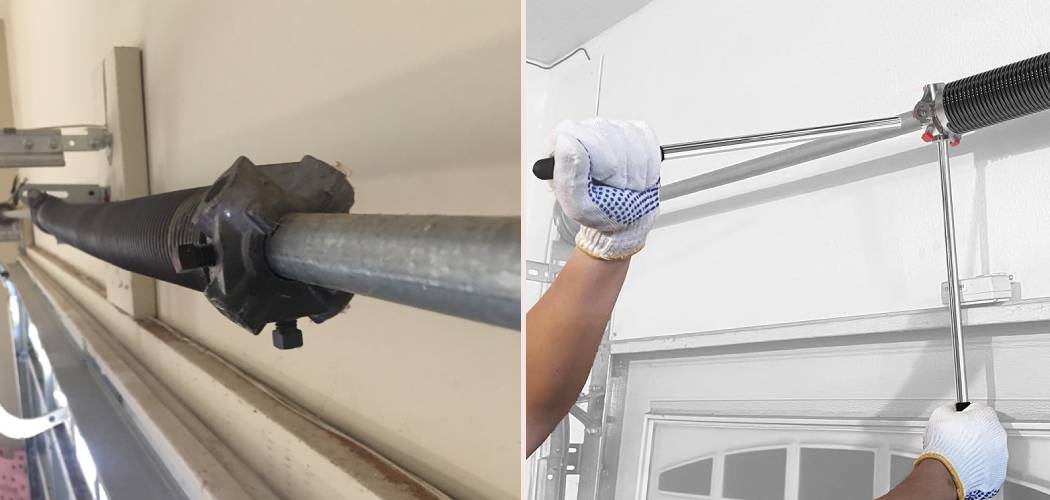 How To Install Garage Door Tension Springs