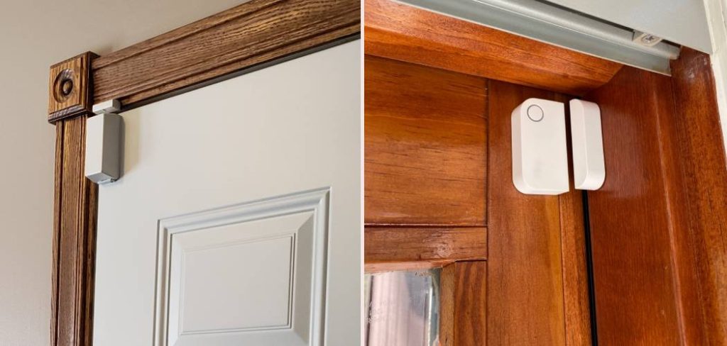 How To Install Recessed Door Alarm Sensor