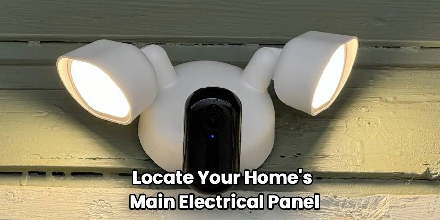 Locate Your Home's
Main Electrical Panel
