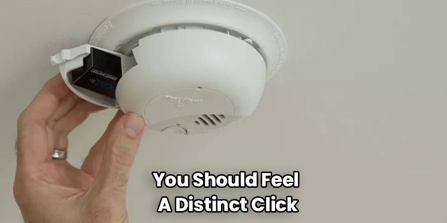 You Should Feel
A Distinct Click