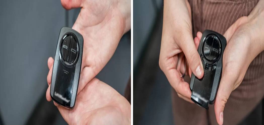 How To Program Chamberlain Garage Door Remote