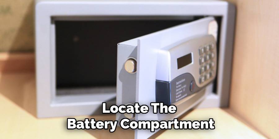 Locate The 
Battery Compartment