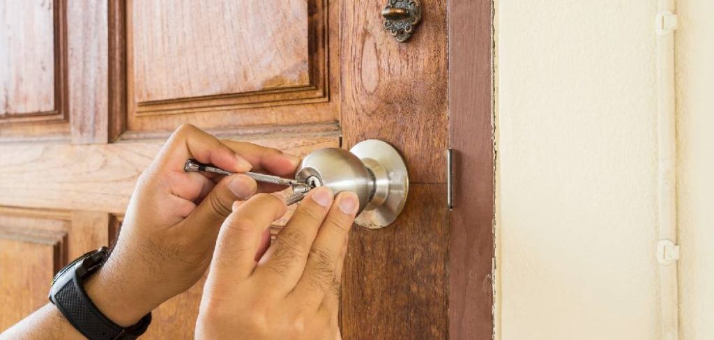 How To Pick Door Locks