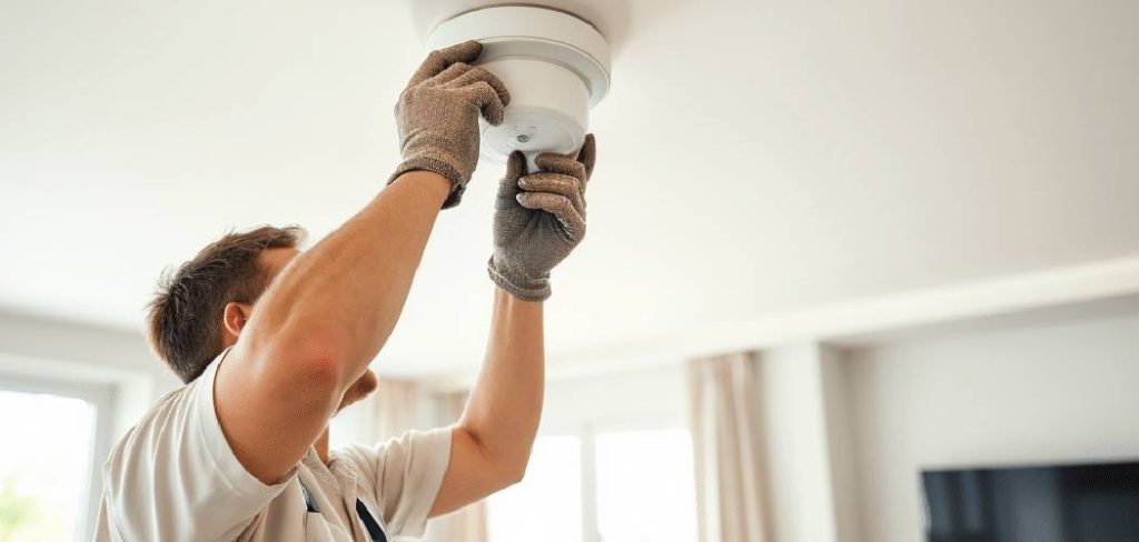 How To Remove A Smoke Detector From The Ceiling