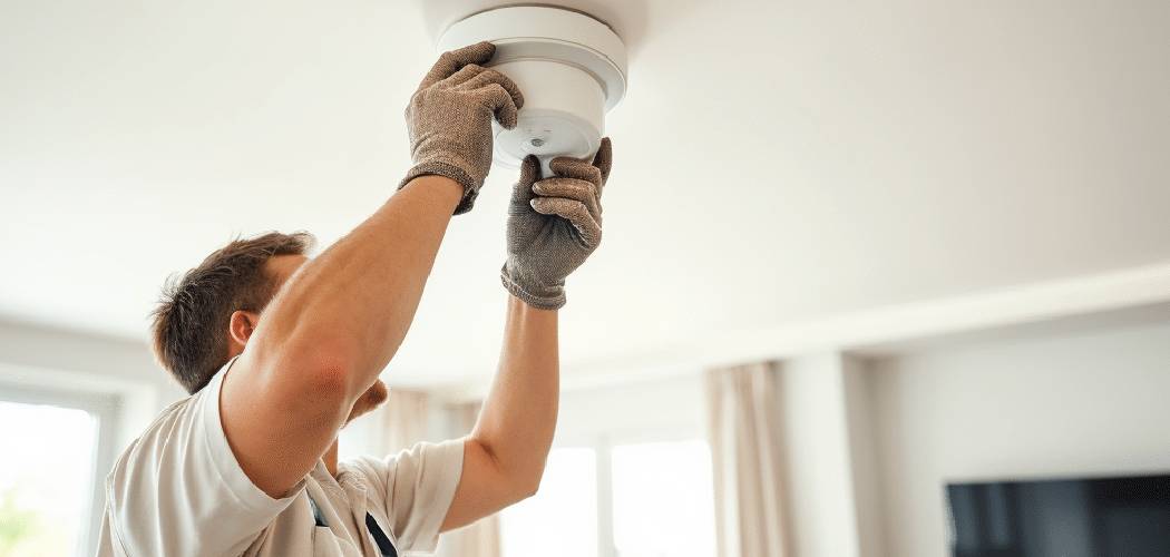 How To Remove A Smoke Detector From The Ceiling