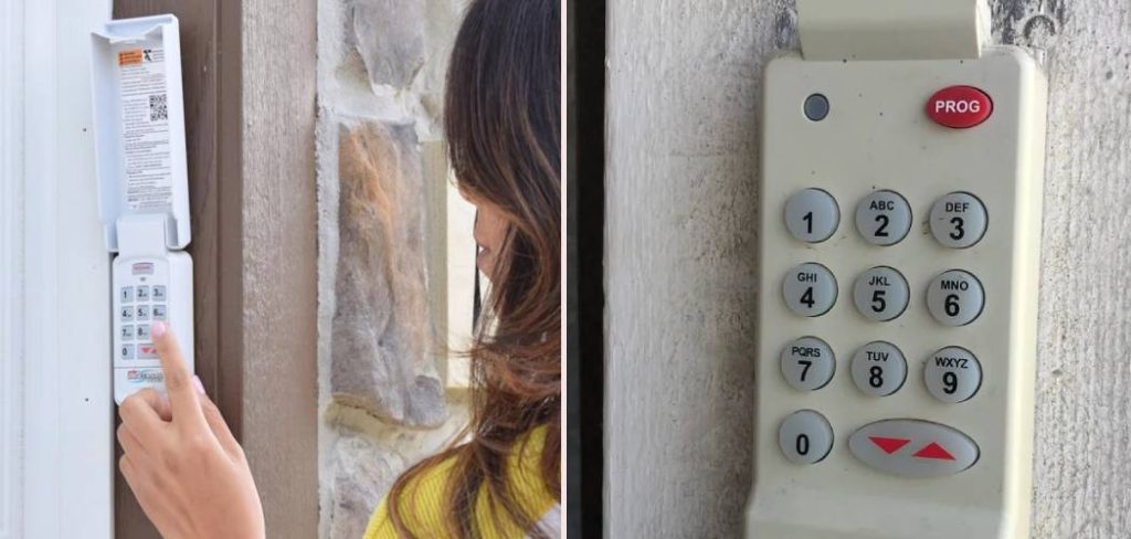 How To Reset Garage Door Keypad Genie