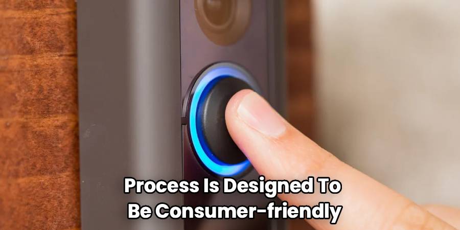 Process Is Designed To 
Be Consumer-friendly