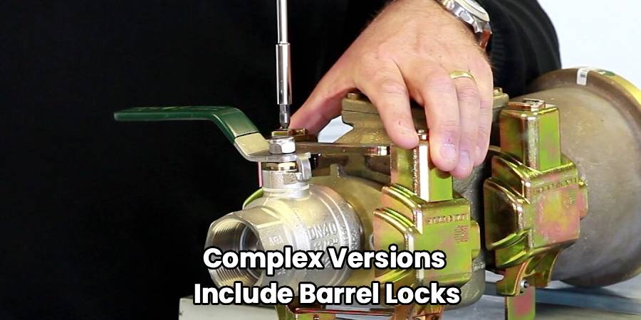 Complex Versions
Include Barrel Locks