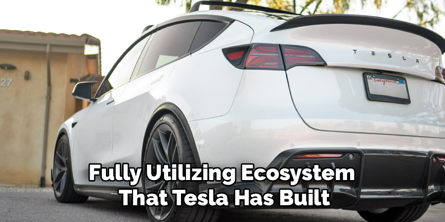 Fully Utilizing Ecosystem 
That Tesla Has Built