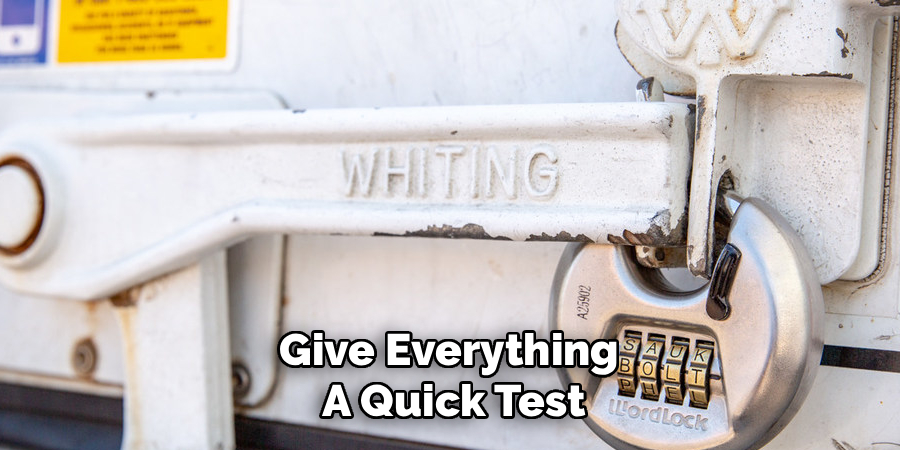 Give Everything 
A Quick Test