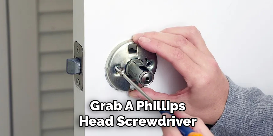 Grab A Phillips
Head Screwdriver