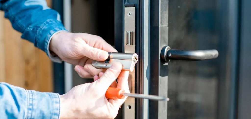 How to Change a Patio Door Lock