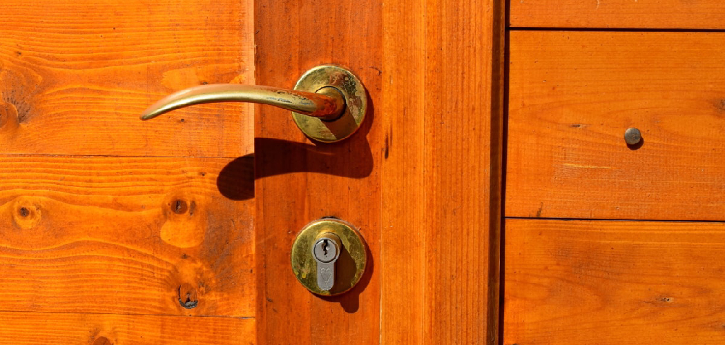 How to Lock a Cabinet