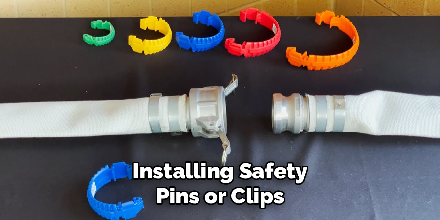 Installing Safety Pins or Clips