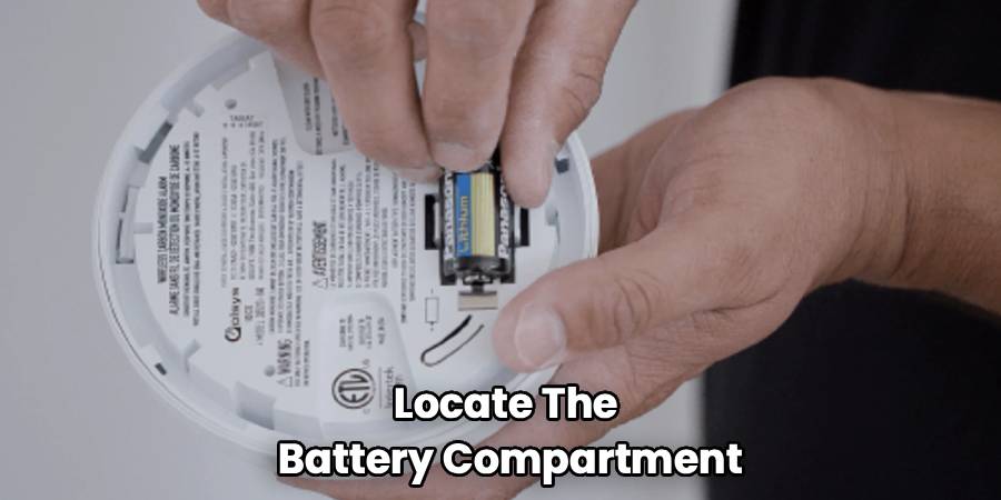 Locate The
Battery Compartment