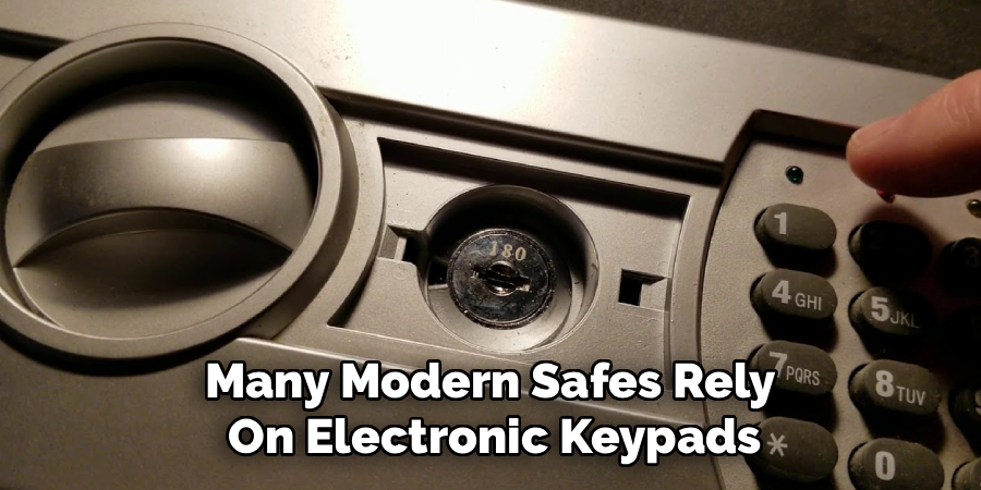 Many Modern Safes Rely 
On Electronic Keypads