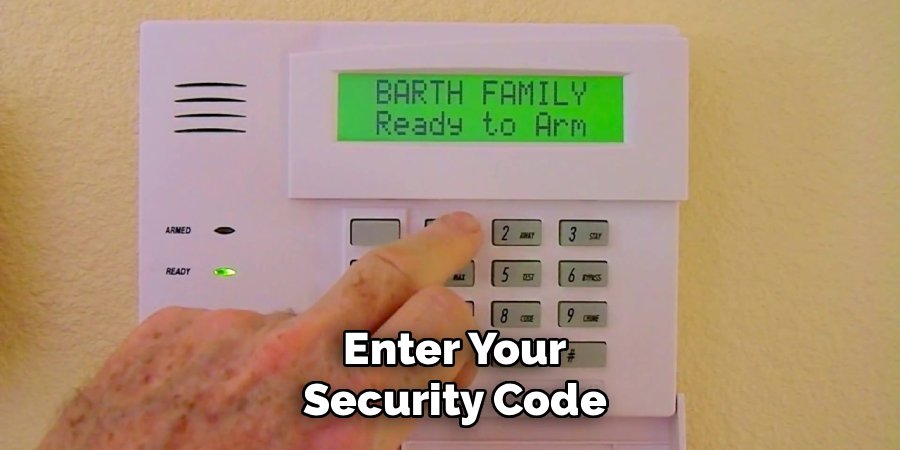 Enter Your Security Code