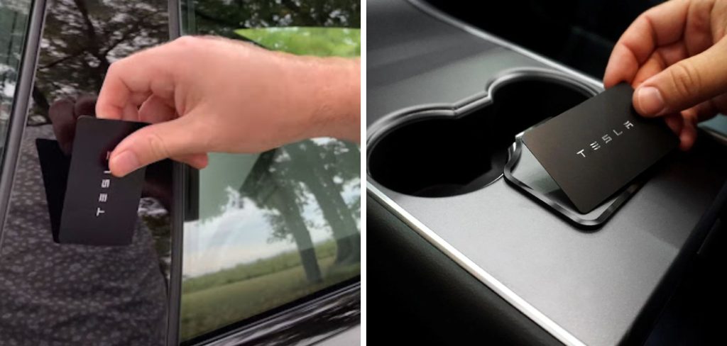 How to Lock Tesla With Key Card