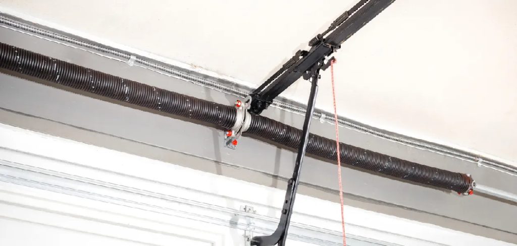 How to Open Garage Door with Broken Spring