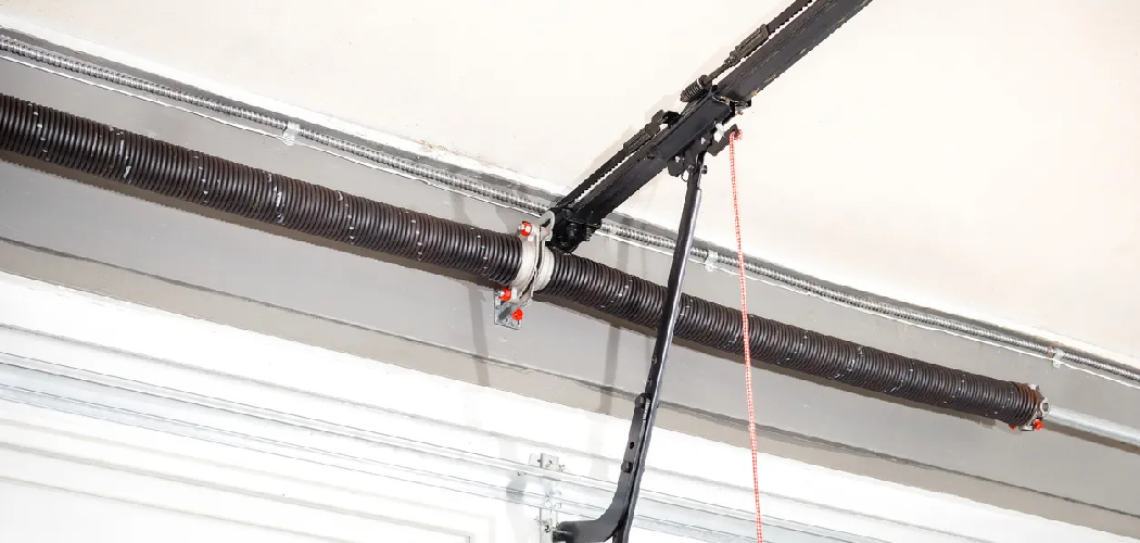 How to Open Garage Door with Broken Spring