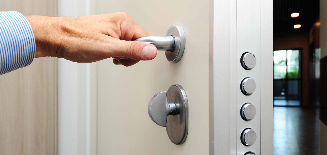 How to Open Locked Screen Door